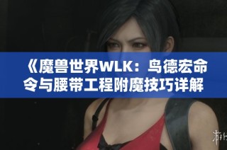 《魔兽世界WLK：鸟德宏命令与腰带工程附魔技巧详解》