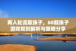 两人轮流取珠子，60颗珠子游戏规则解析与策略分享