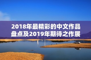 2018年最精彩的中文作品盘点及2019年期待之作展望