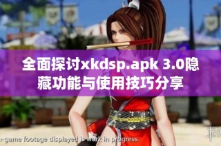 全面探讨xkdsp.apk 3.0隐藏功能与使用技巧分享