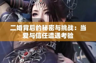 二婚背后的秘密与挑战：当爱与信任遭遇考验