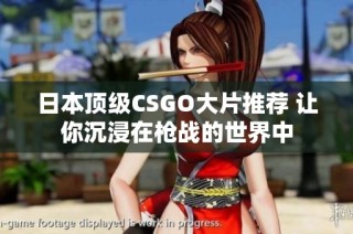 日本顶级CSGO大片推荐 让你沉浸在枪战的世界中