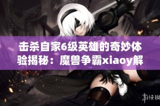 击杀自家6级英雄的奇妙体验揭秘：魔兽争霸xiaoy解说grubby ha