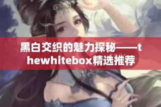 黑白交织的魅力探秘——thewhitebox精选推荐