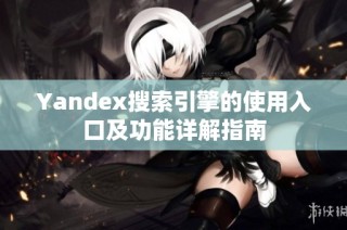 Yandex搜索引擎的使用入口及功能详解指南