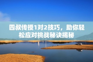 四叔传授1对2技巧，助你轻松应对挑战秘诀揭秘