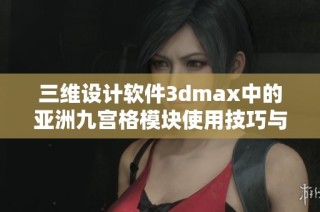 三维设计软件3dmax中的亚洲九宫格模块使用技巧与应用探讨