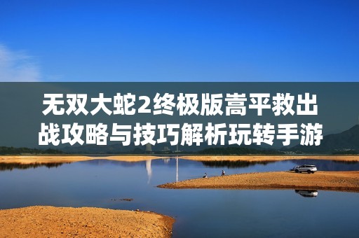 无双大蛇2终极版嵩平救出战攻略与技巧解析玩转手游仙侠世界