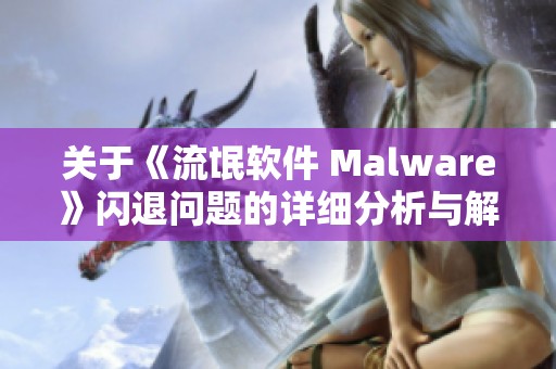 关于《流氓软件 Malware》闪退问题的详细分析与解决方案