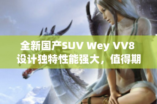 全新国产SUV Wey VV8 设计独特性能强大，值得期待