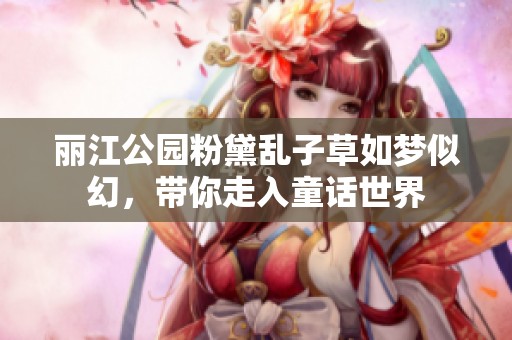 丽江公园粉黛乱子草如梦似幻，带你走入童话世界