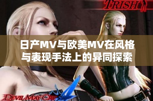 日产MV与欧美MV在风格与表现手法上的异同探索