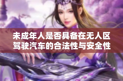 未成年人是否具备在无人区驾驶汽车的合法性与安全性探讨