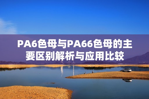 PA6色母与PA66色母的主要区别解析与应用比较